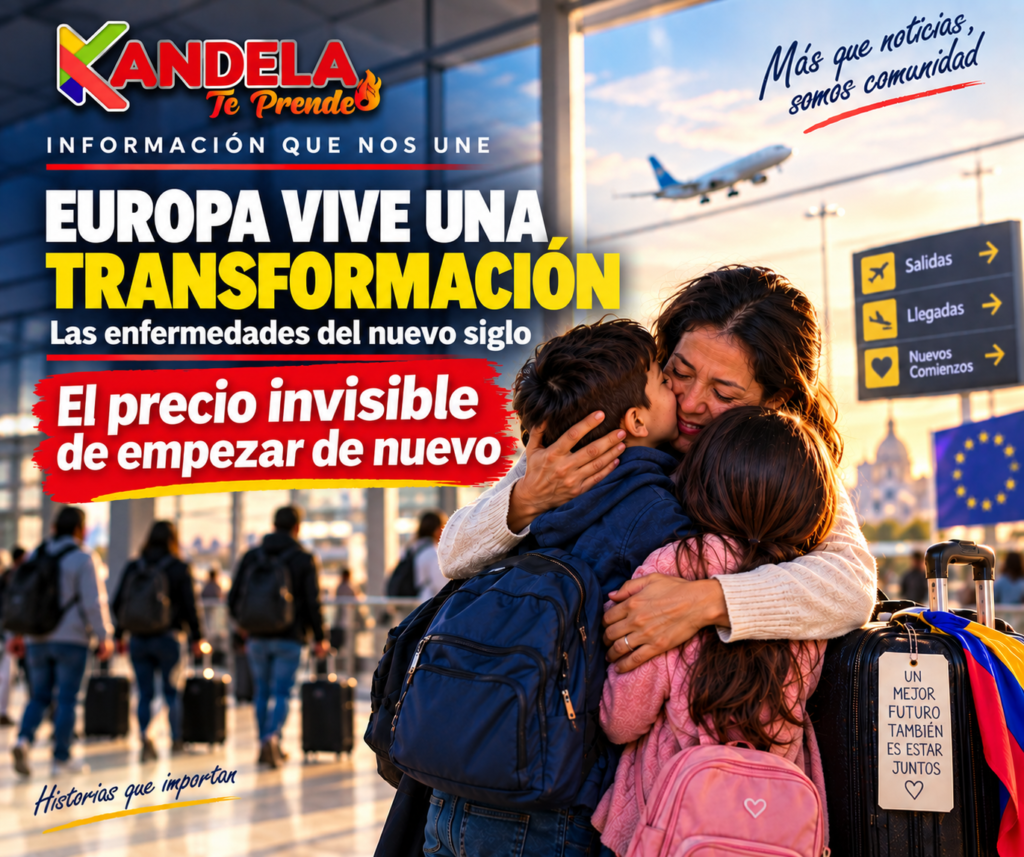 Madre latinoamericana se reencuentra con sus hijos en Europa tras una separación familiar